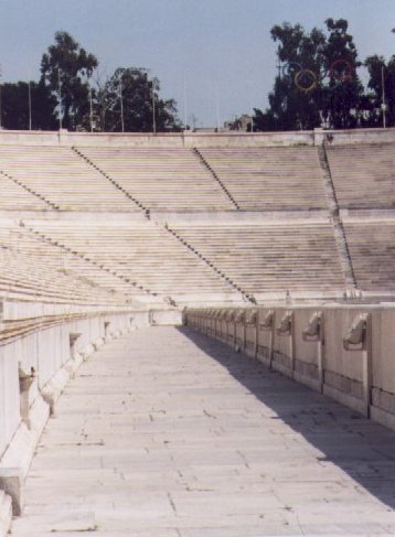 le stade olympique de 1896...