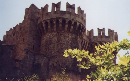 Rhodes, Cit� fortifi�e par les Templiers